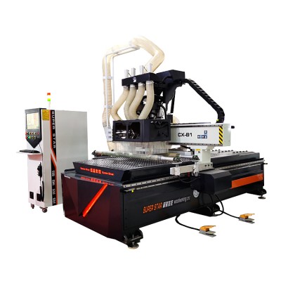 Wooden door frame making machine ATC 1325 1224 cnc router CNC engraving machine center